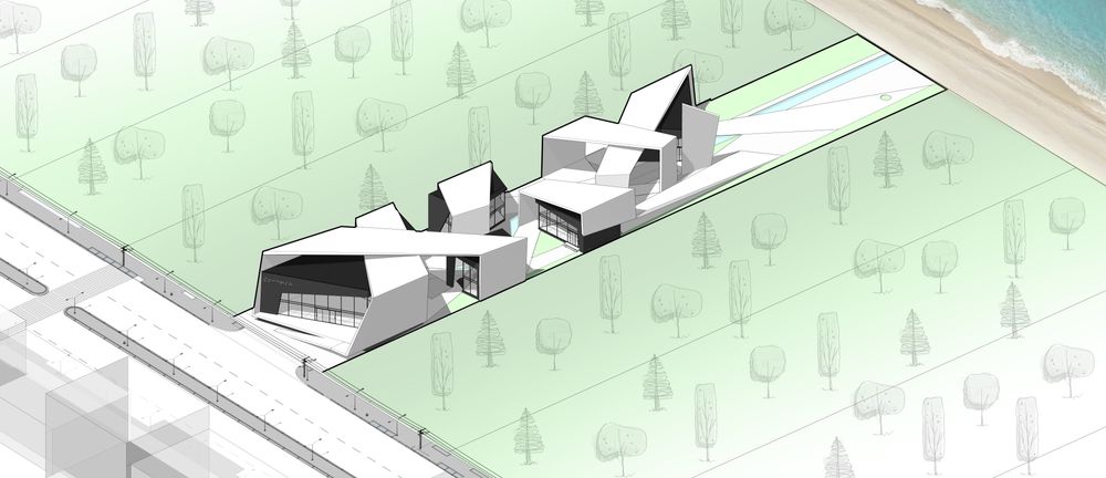picture no. 14 of Aqua Sport Complex project, designed by Mohammad Reza Kohzadi