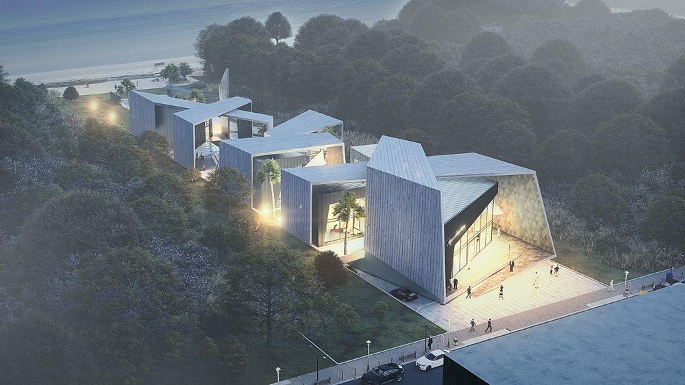 picture no. 19 of Aqua Sport Complex project, designed by Mohammad Reza Kohzadi