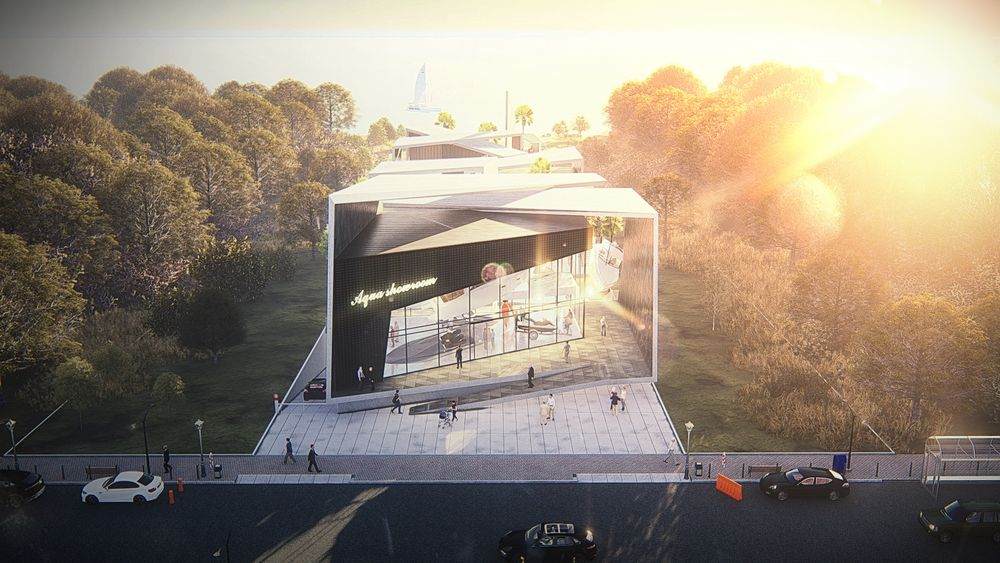 picture no. 30 of Aqua Sport Complex project, designed by Mohammad Reza Kohzadi
