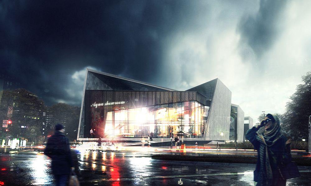 picture no. 31 of Aqua Sport Complex project, designed by Mohammad Reza Kohzadi