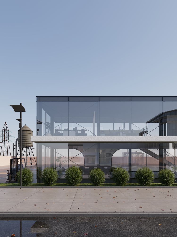 picture no. 11 of Arka Headquarters Building project, designed by Mohammad Reza Kohzadi