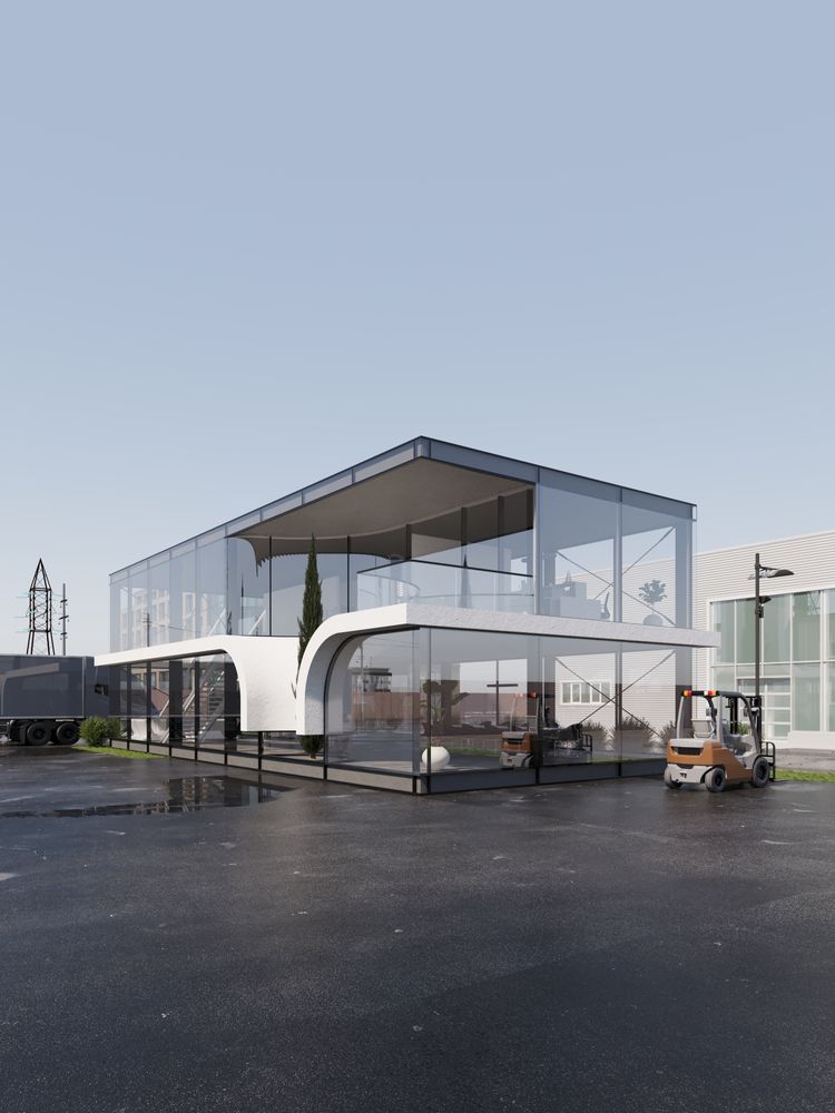 picture no. 13 of Arka Headquarters Building project, designed by Mohammad Reza Kohzadi