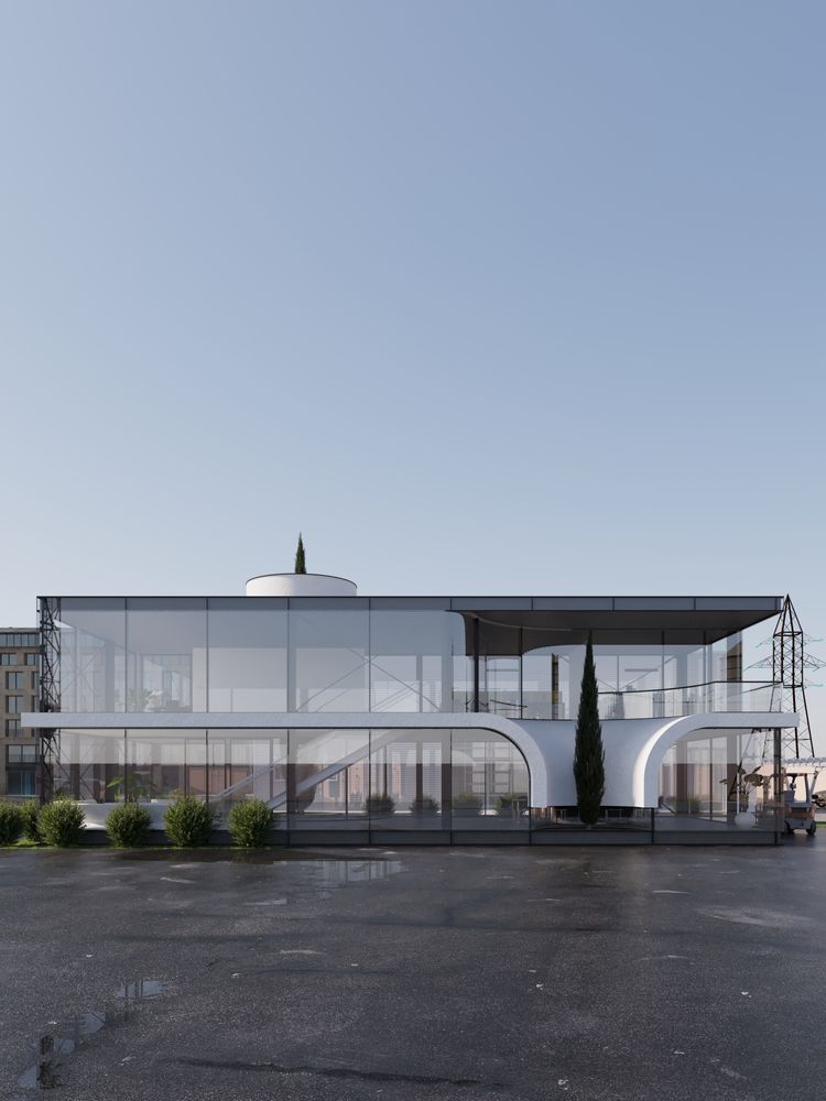 picture no. 14 of Arka Headquarters Building project, designed by Mohammad Reza Kohzadi