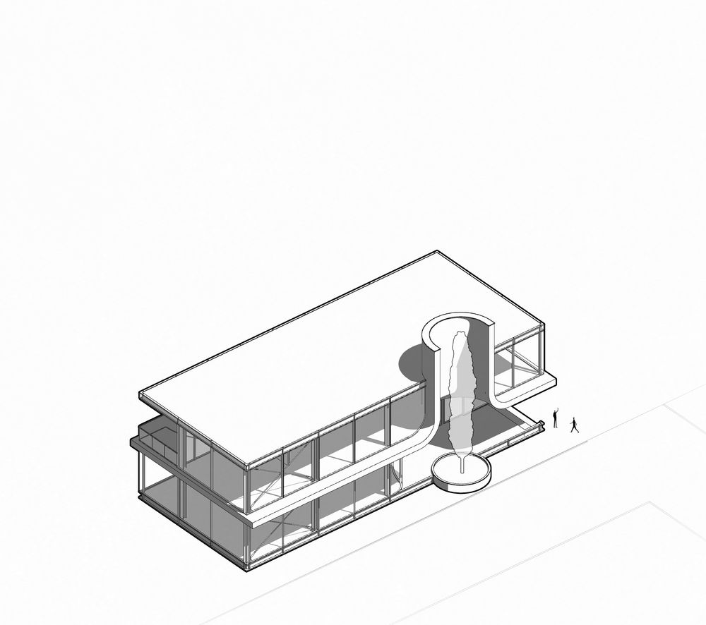 picture no. 6 of Arka Headquarters Building project, designed by Mohammad Reza Kohzadi