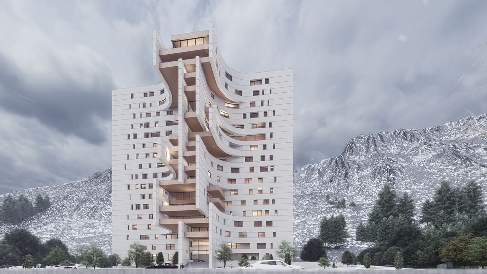 picture no. 13 of Asa Tower project, designed by Mohammad Reza Kohzadi