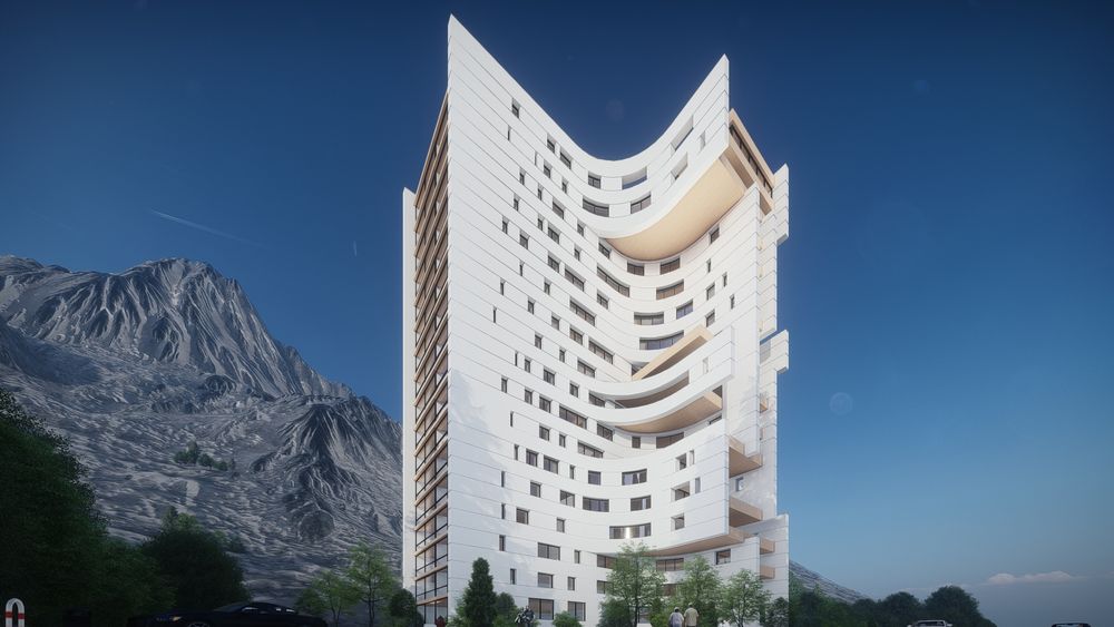 picture no. 15 of Asa Tower project, designed by Mohammad Reza Kohzadi