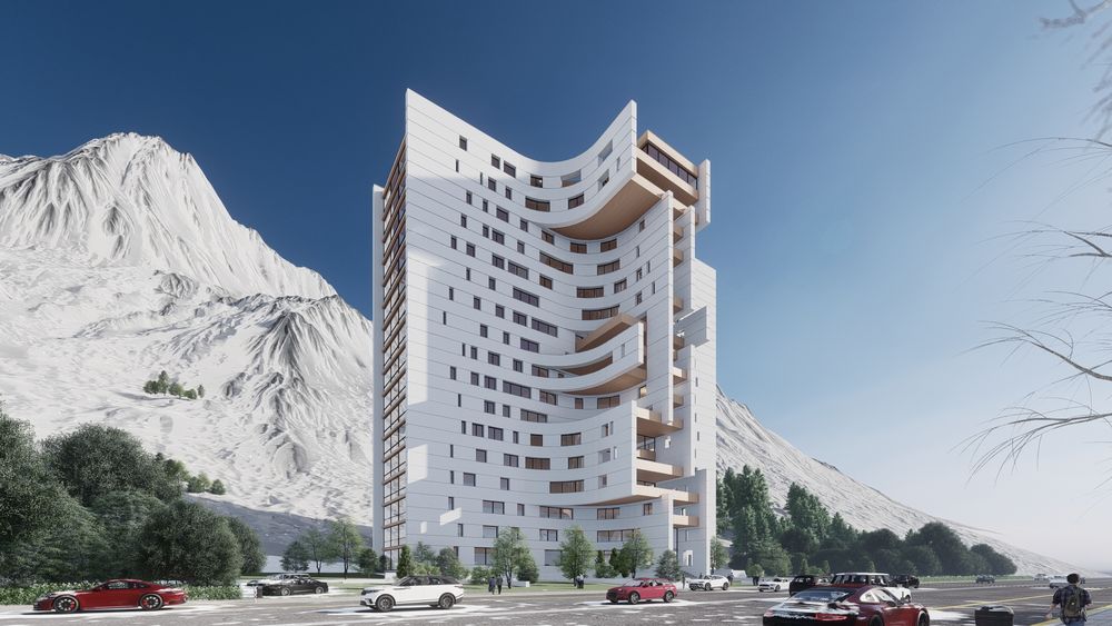 picture no. 17 of Asa Tower project, designed by Mohammad Reza Kohzadi
