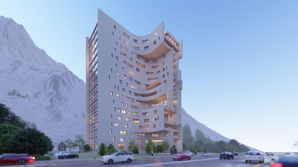 picture no. 20 of Asa Tower project, designed by Mohammad Reza Kohzadi