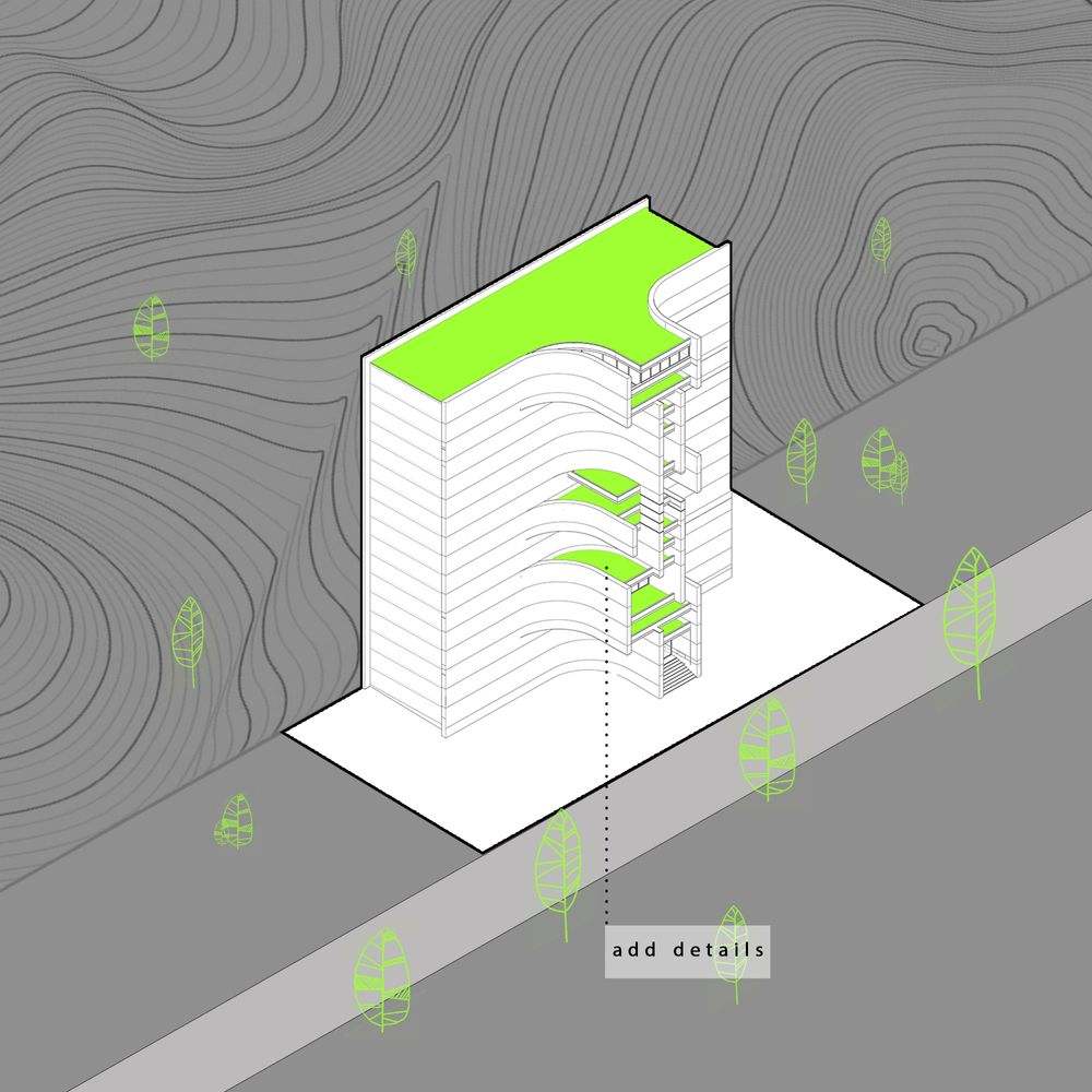 picture no. 9 of Asa Tower project, designed by Mohammad Reza Kohzadi