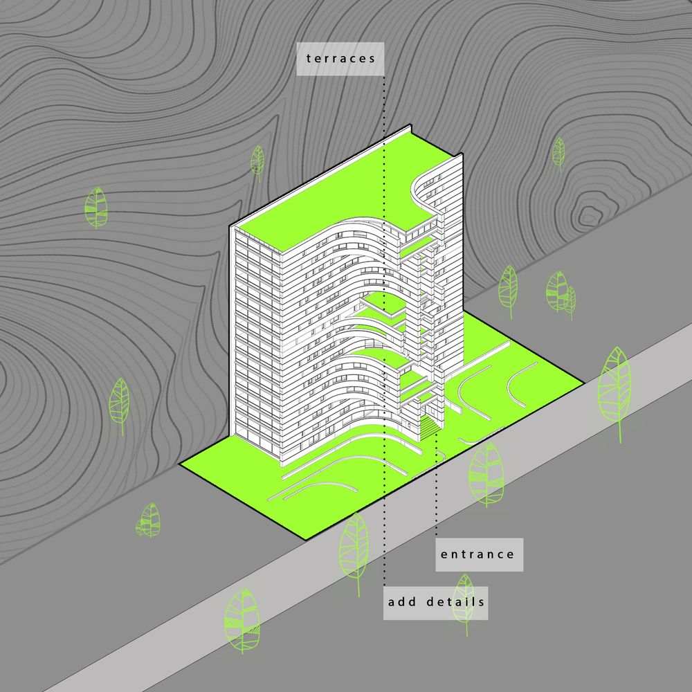 picture no. 10 of Asa Tower project, designed by Mohammad Reza Kohzadi