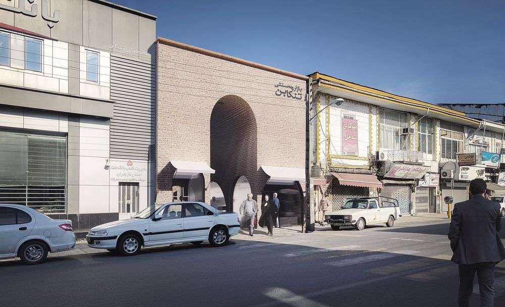 Details and images of Traditional Bazar Tonekabon , Commercial architecture project, which is concept. design and development in 2019 by MRK Office.