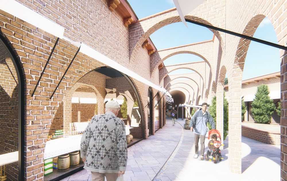 picture no. 15 of Traditional Bazar Tonekabon project, designed by Mohammad Reza Kohzadi