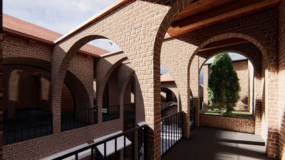 picture no. 19 of Traditional Bazar Tonekabon project, designed by Mohammad Reza Kohzadi