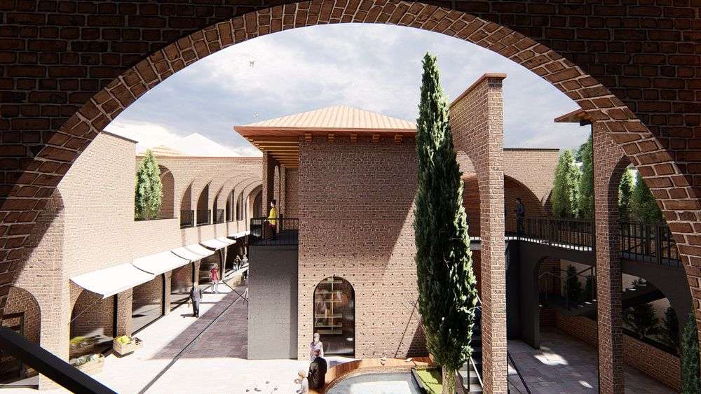 picture no. 20 of Traditional Bazar Tonekabon project, designed by Mohammad Reza Kohzadi