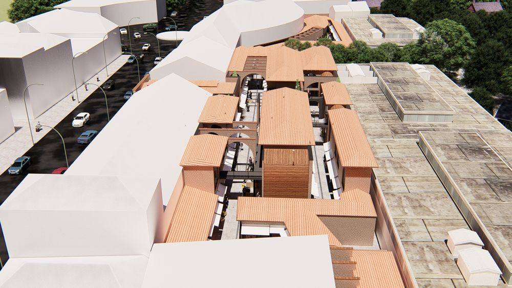picture no. 24 of Traditional Bazar Tonekabon project, designed by Mohammad Reza Kohzadi