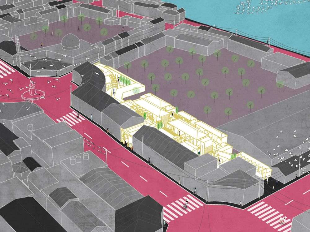 picture no. 4 of Traditional Bazar Tonekabon project, designed by Mohammad Reza Kohzadi