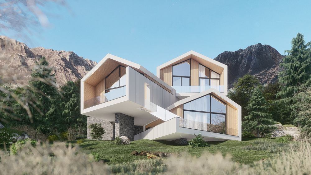 picture no. 11 of Damavand Villa project, designed by Mohammad Reza Kohzadi