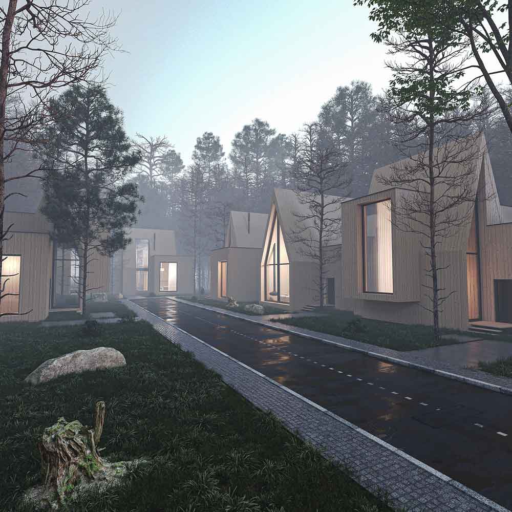 Details and images of Dehsar complex , residential Complex architecture project, which is concept. design and development in 2023 by MRK Office.