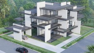 thumbnail of picture no. 1 of Domino Villa project, designed by Mohammad Reza Kohzadi