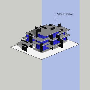 thumbnail of picture no. 5 of Domino Villa project, designed by Mohammad Reza Kohzadi
