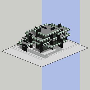thumbnail of picture no. 6 of Domino Villa project, designed by Mohammad Reza Kohzadi