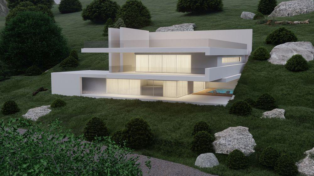 picture no. 21 of Horizontal Villa project, designed by Mohammad Reza Kohzadi