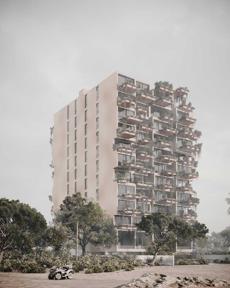 picture no. 19 of Hyrcanian Tower project, designed by Mohammad Reza Kohzadi