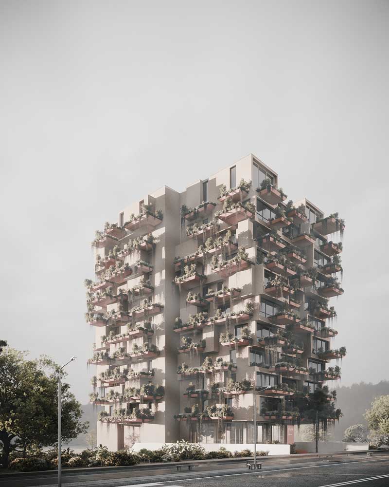 picture no. 9 of Hyrcanian Tower project, designed by Mohammad Reza Kohzadi