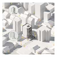 thumbnail of picture no. 3 of Lines Residential Complex project, designed by Mohammad Reza Kohzadi
