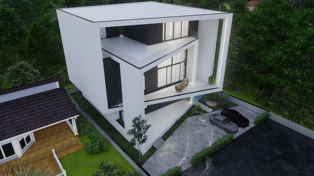 picture no. 16 of Merge Villa project, designed by Mohammad Reza Kohzadi