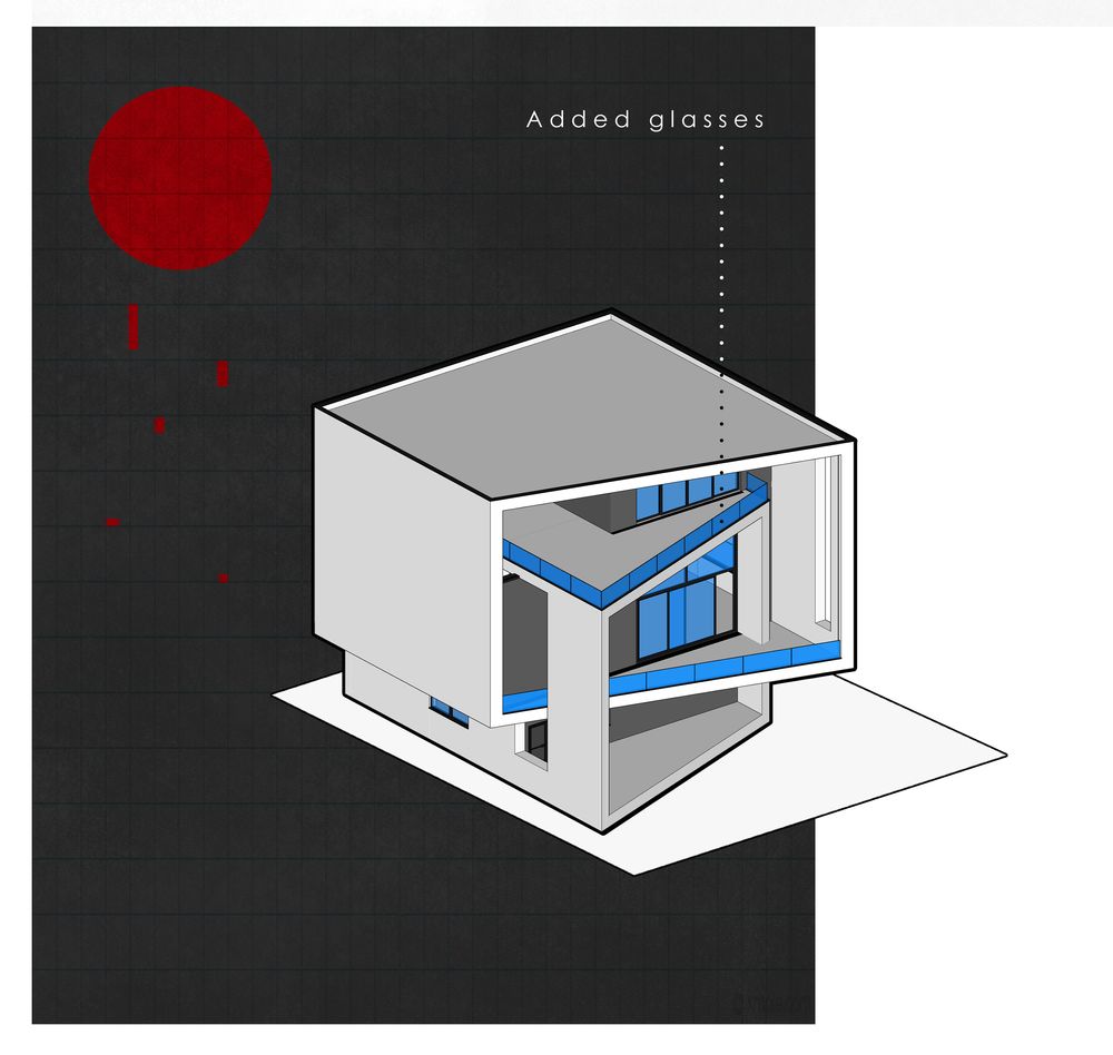 picture no. 8 of Merge Villa project, designed by Mohammad Reza Kohzadi
