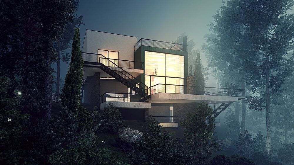 picture no. 9 of Mirdamad Villa project, designed by Mohammad Reza Kohzadi