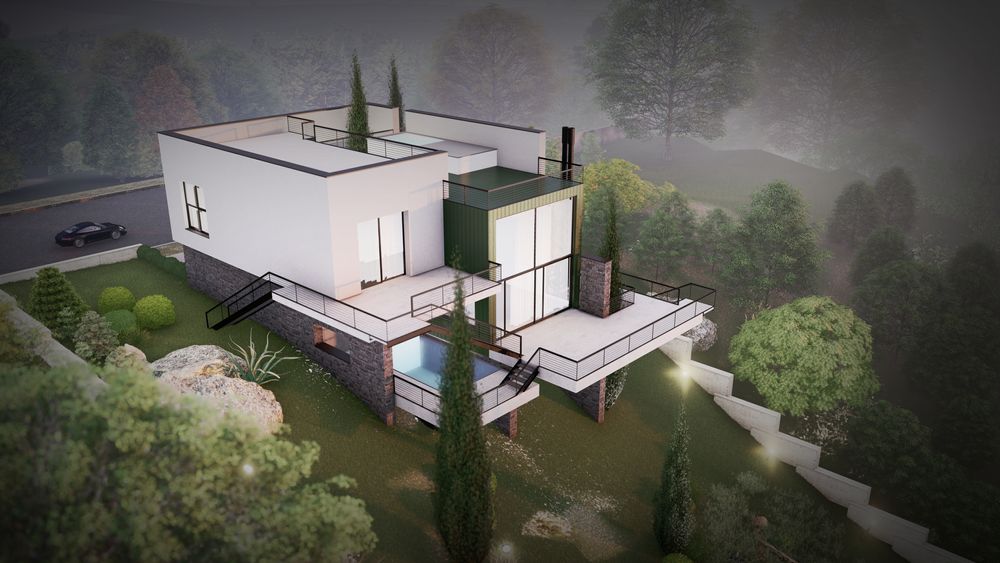 picture no. 10 of Mirdamad Villa project, designed by Mohammad Reza Kohzadi