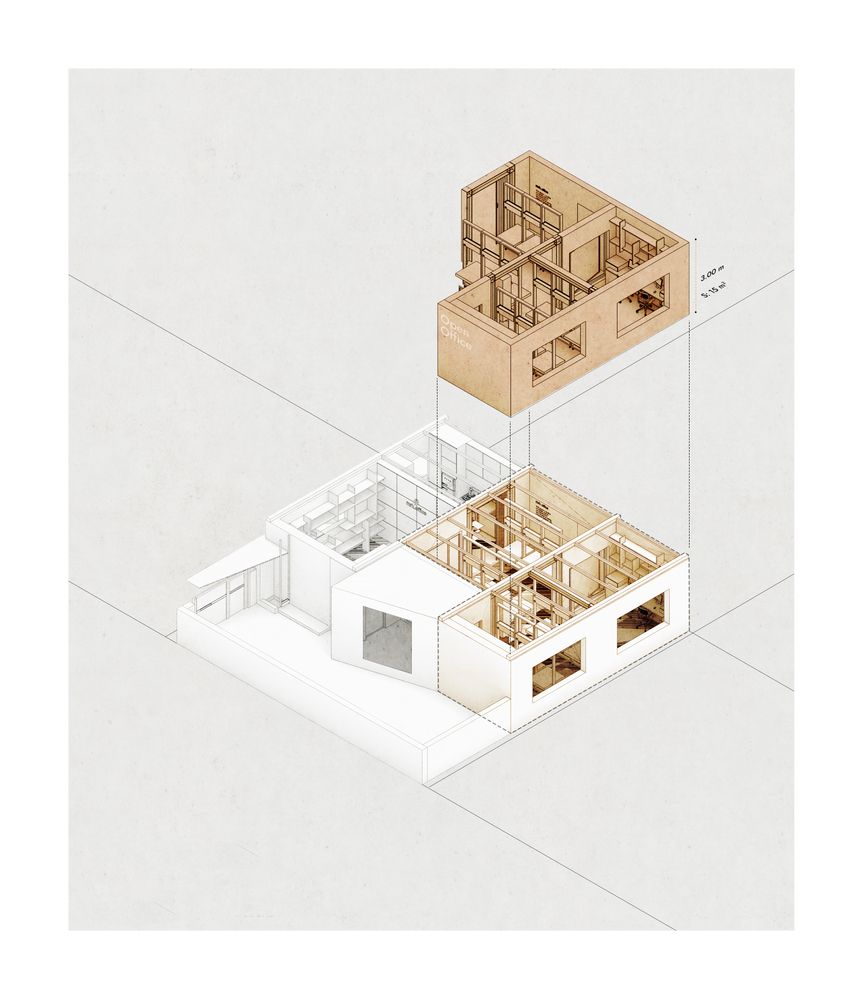 picture no. 14 of Mrk Office project, designed by Mohammad Reza Kohzadi