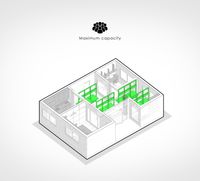 thumbnail of picture no. 2 of Mrk Office project, designed by Mohammad Reza Kohzadi