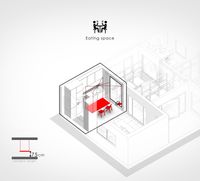 thumbnail of picture no. 11 of Mrk Office project, designed by Mohammad Reza Kohzadi
