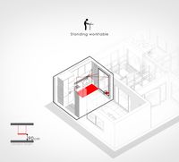 thumbnail of picture no. 10 of Mrk Office project, designed by Mohammad Reza Kohzadi