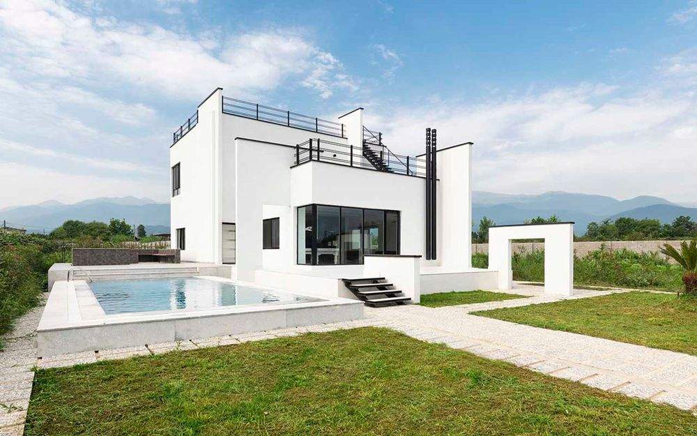 picture no. 4 of Rostam White villa project, designed by Mohammad Reza Kohzadi