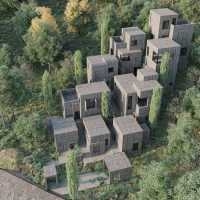 thumbnail of picture no. 8 of Sepidar Residential Complex project, designed by Mohammad Reza Kohzadi