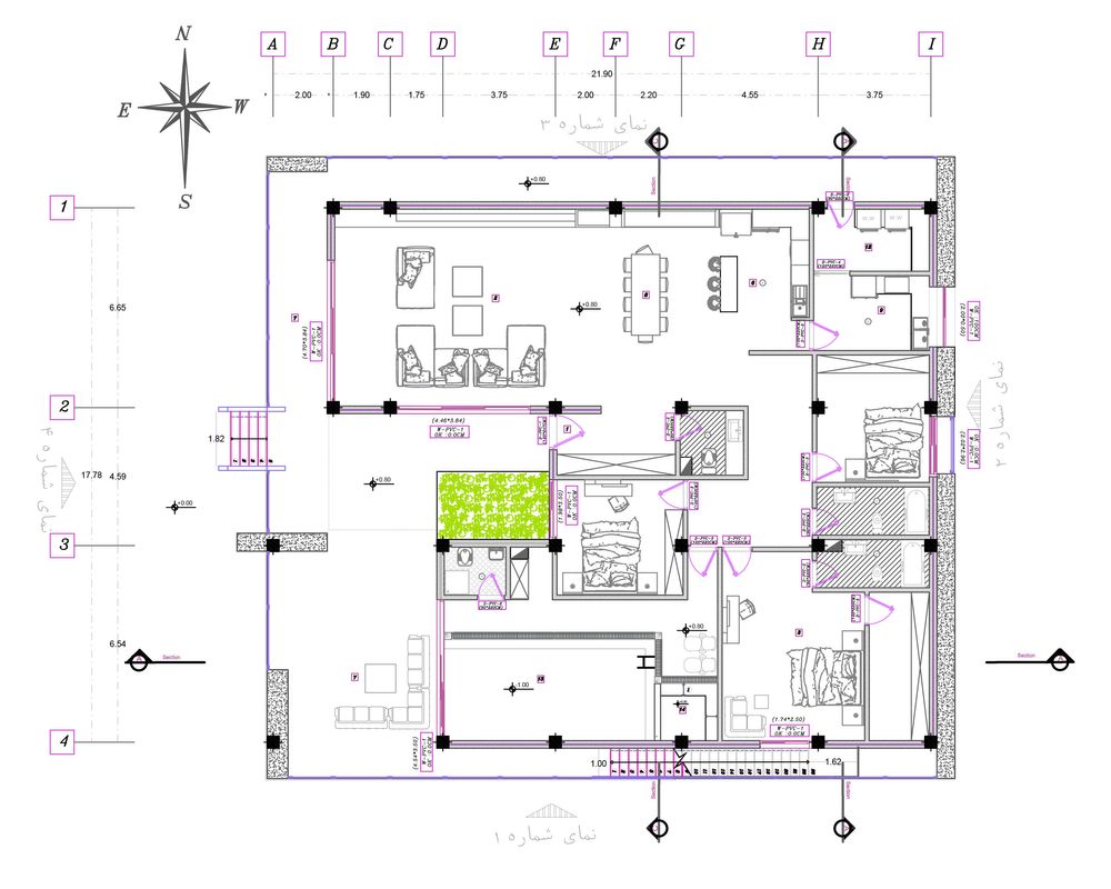 picture no. 23 of Shahan villa project, designed by Mohammad Reza Kohzadi
