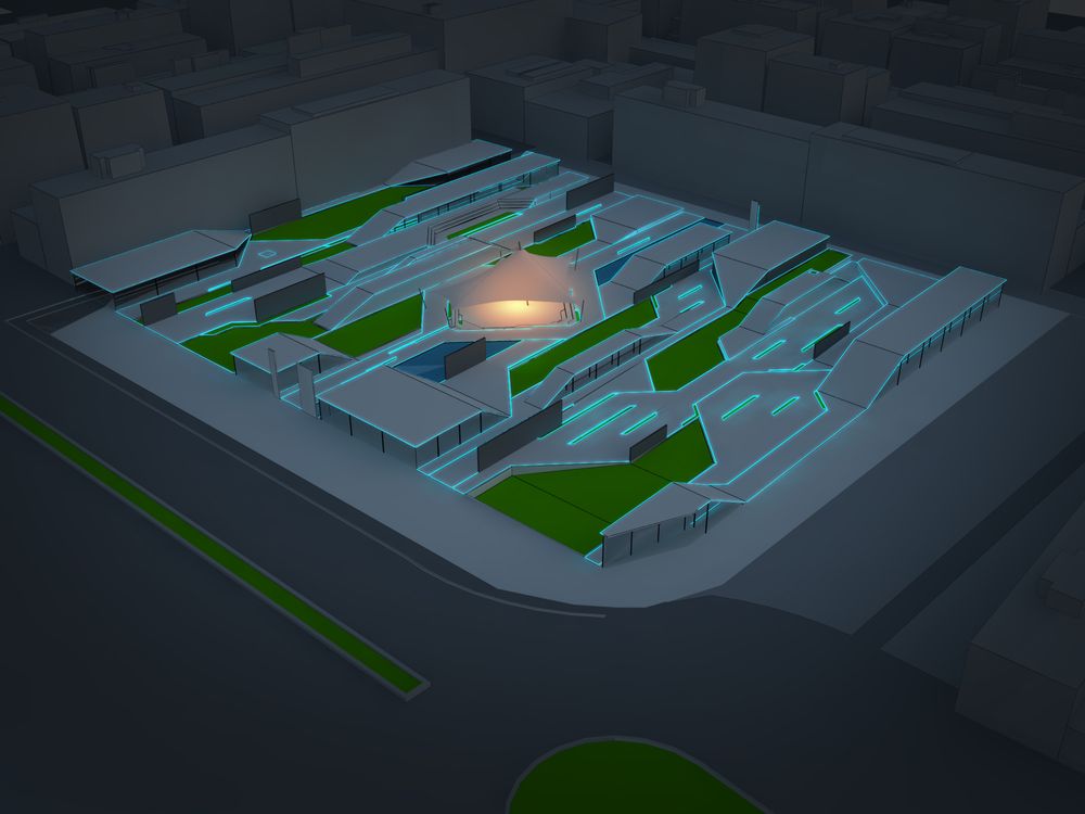 picture no. 35 of Shahsavar Park project, designed by Mohammad Reza Kohzadi