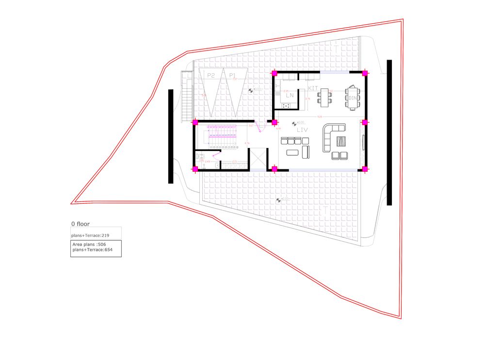 picture no. 15 of Shell Villa project, designed by Mohammad Reza Kohzadi