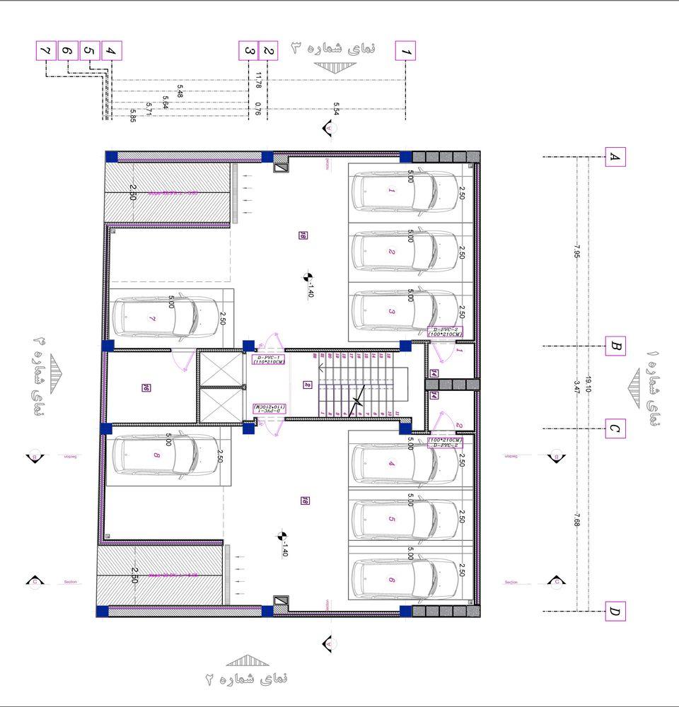 picture no. 16 of Slash Apartment project, designed by Mohammad Reza Kohzadi