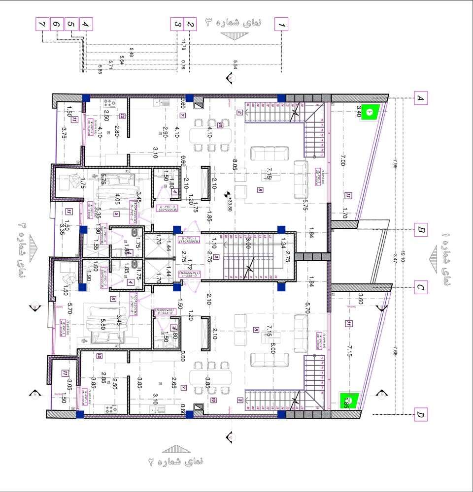 picture no. 26 of Slash Apartment project, designed by Mohammad Reza Kohzadi
