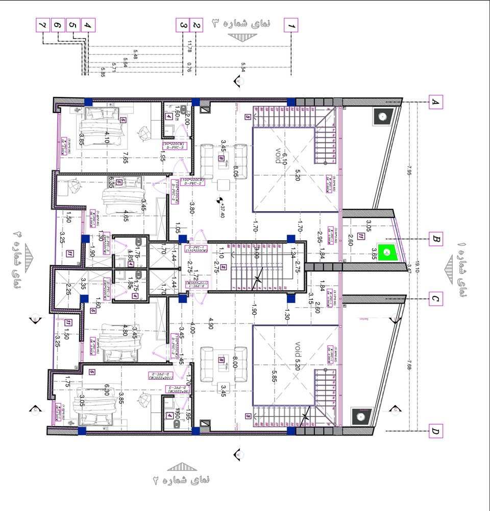 picture no. 27 of Slash Apartment project, designed by Mohammad Reza Kohzadi