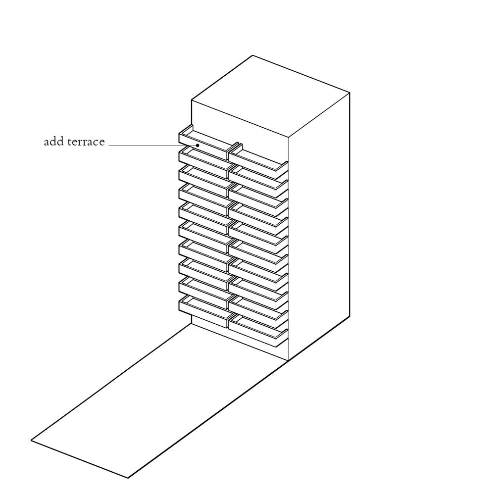 picture no. 4 of Slash Apartment project, designed by Mohammad Reza Kohzadi
