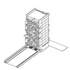 thumbnail of picture no. 7 of Slash Apartment project, designed by Mohammad Reza Kohzadi