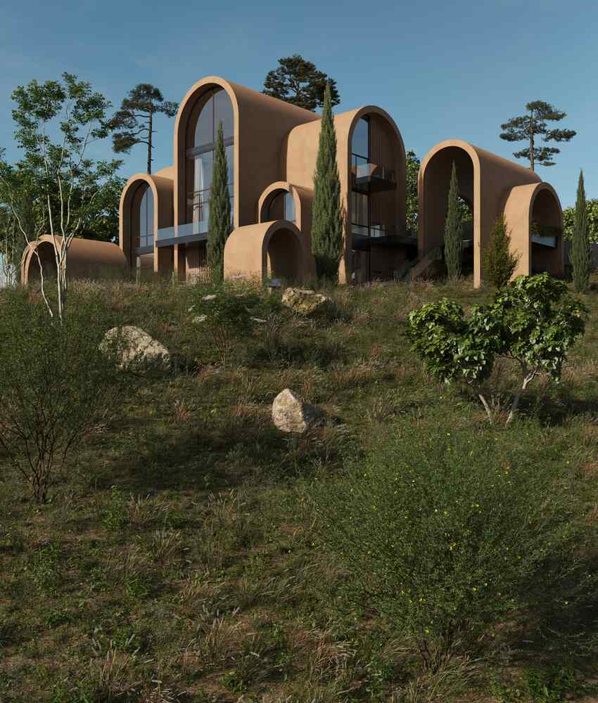 Details and images of Taghan Villa , Villa architecture project, which is Concept. design and development in 2022 by MRK Office.