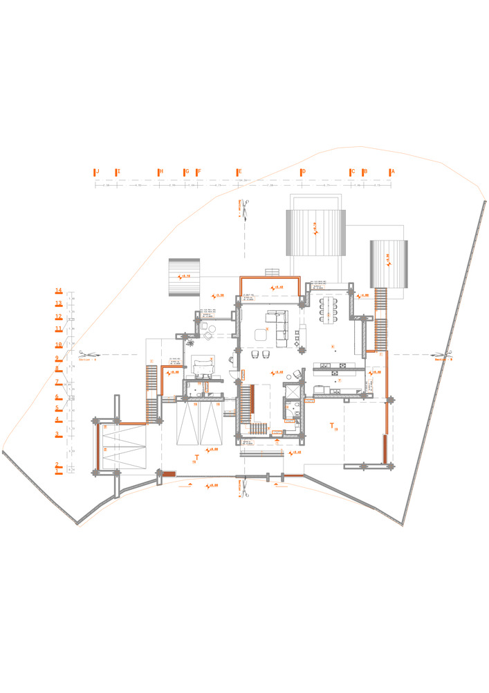 picture no. 23 of Taghan Villa project, designed by Mohammad Reza Kohzadi