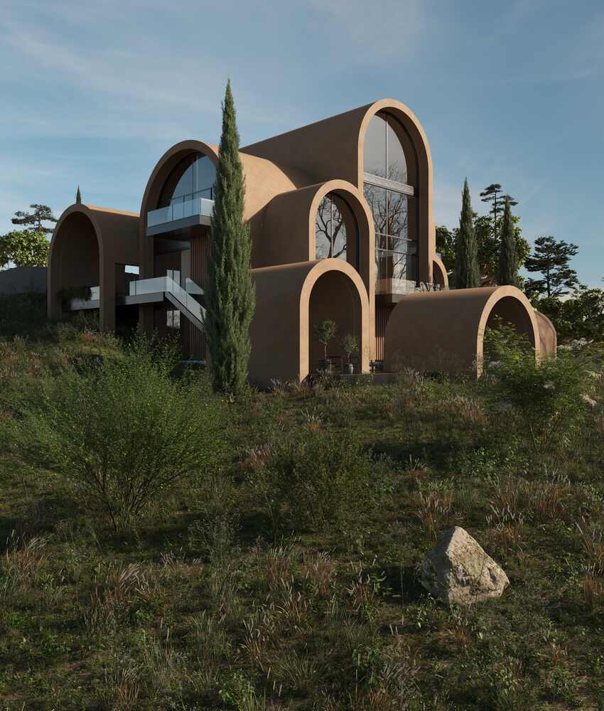 picture no. 10 of Taghan Villa project, designed by Mohammad Reza Kohzadi